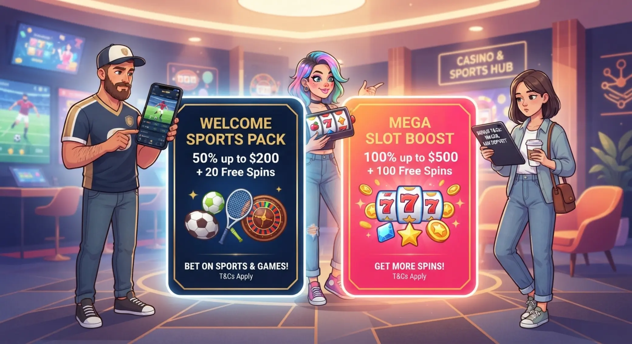 Który bonus pasuje do jakiego gracza Różne typy graczy wybierają między bonusami