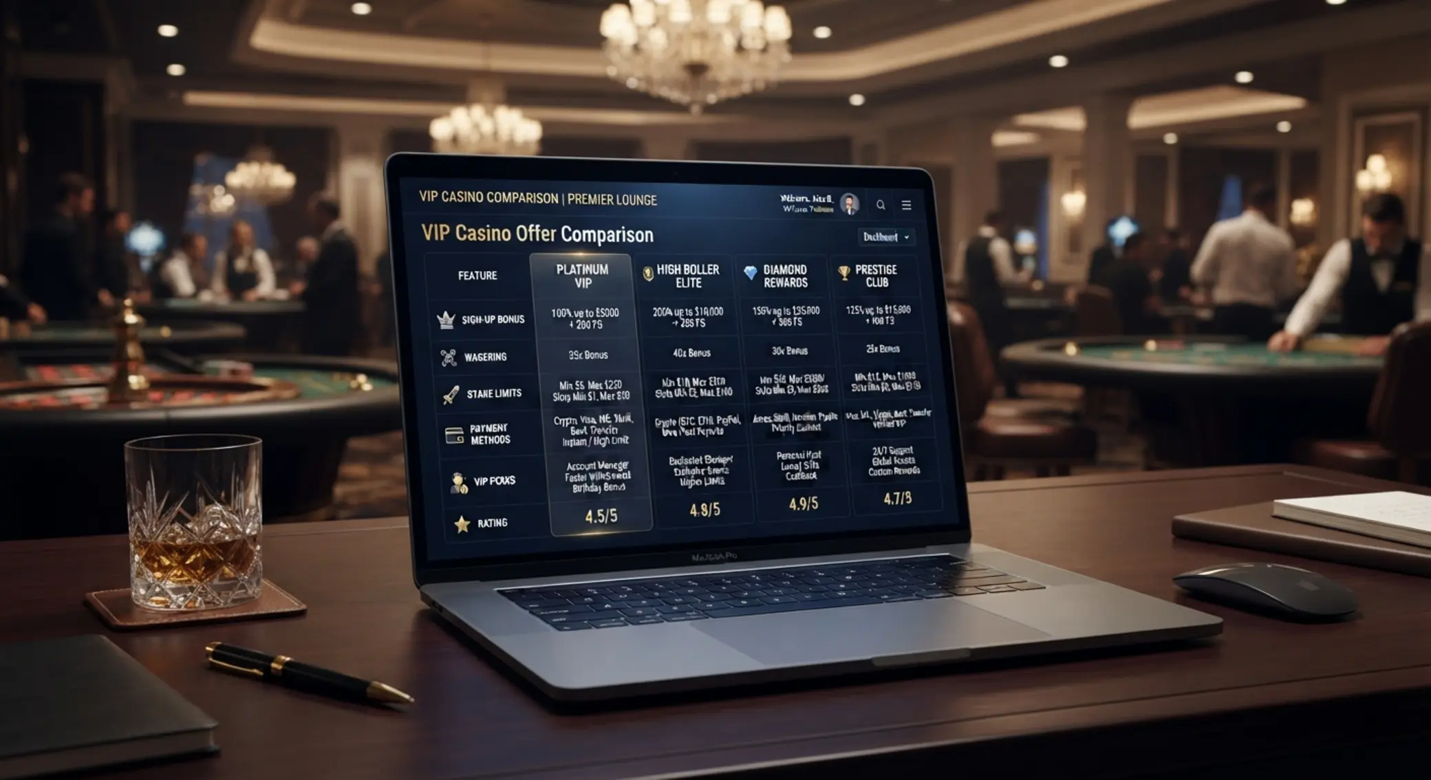 Jak wybrać kasyno dla high rollerów Porównanie kasyn online dla graczy high roller